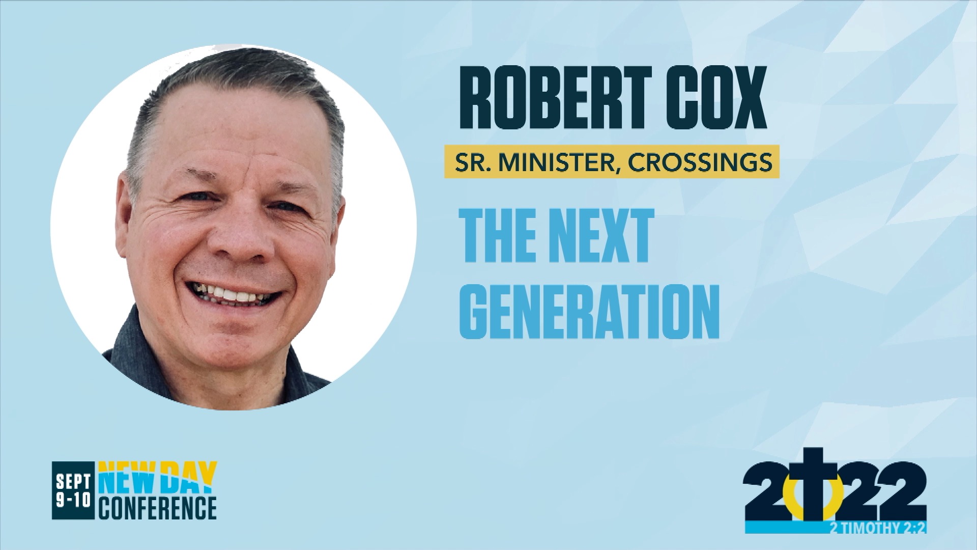 NDC 21 | Robert Cox "Discipleship: The Next Generation"